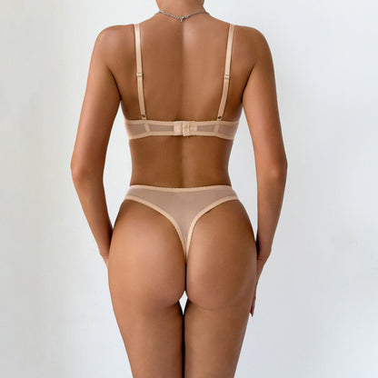 Voile Beige Élégance