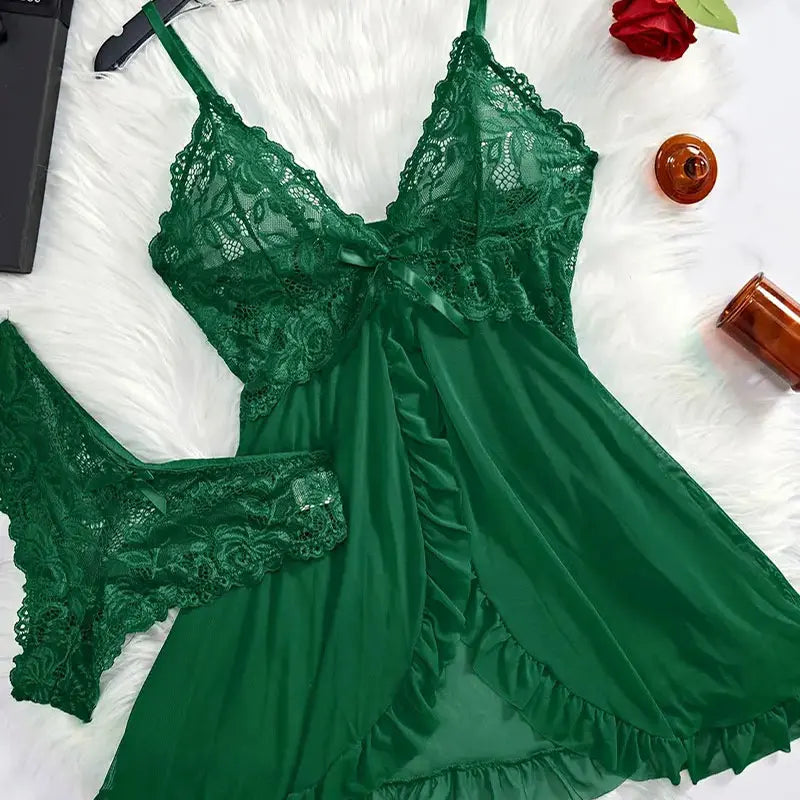 ✨ BelleLigne™ Romance Draped Nightgown