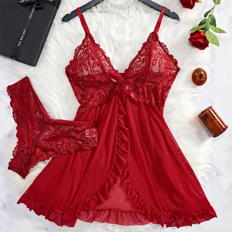 ✨ BelleLigne™ Romance Draped Nightgown